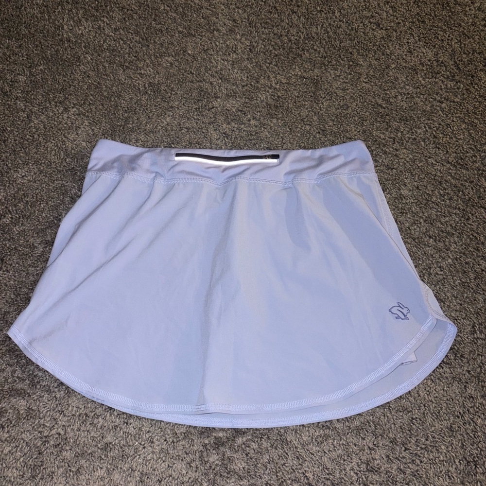 Women's Light Lavender Athletic Skirt with Built-In Shorts